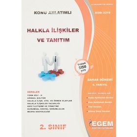 2. Sınıf Halkla İlişkiler Konu Anlatımlı Soru Bankası