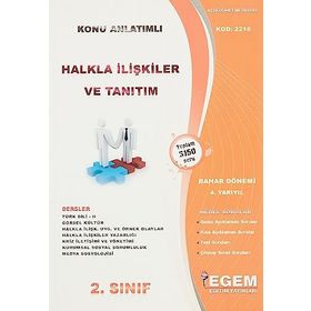 2. Sınıf Halkla İlişkiler Konu Anlatımlı Soru Bankası