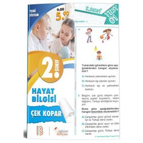 2. Sınıf Hayat Bilgisi Çek Kopar Yaprak Test-Benim Hocam & Eğitim Dünyası