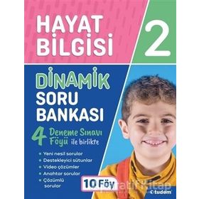 2. Sınıf Hayat Bilgisi Dinamik Soru Bankası 10 Föy Kolektif Tudem Yayınları