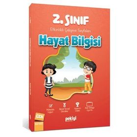 2. Sınıf Hayat Bilgisi Etkinlikli Çalışma Sayfaları-Pekiyi Yayınları