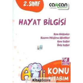 2. Sınıf Hayat Bilgisi Konu Kitabım - Kollektif - Cancan Yayınları