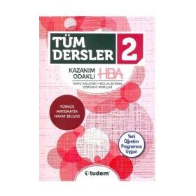 2.Sınıf HBA Tüm Dersler Konu Anlatımlı Soru Bankası Tudem Yayınları