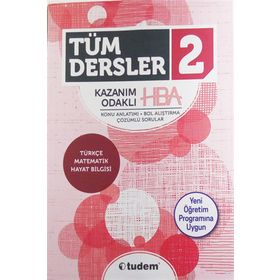 2.Sınıf HBA Tüm Dersler Konu Anlatımlı Soru Bankası Tudem Yayınları