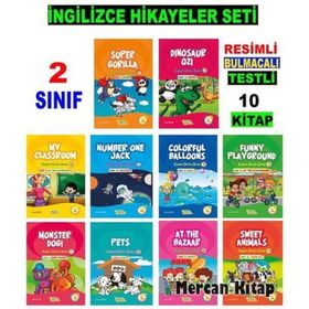 2. Sınıf İngilizce Hikayeler Seti 10 Kitap - Hasan Güneri