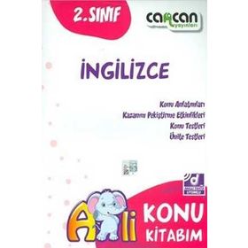 2. Sınıf İngilizce Konu Kitabım-Cancan Yayınları