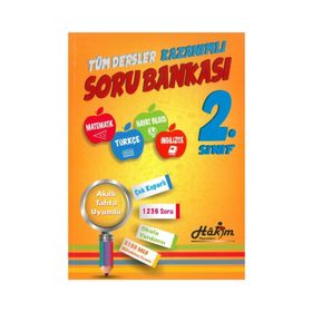 2. Sınıf Kazanımlı Soru Bankası Tüm Dersler - Hakim Yayınları