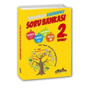 2. Sınıf Kazanımlı Soru Bankası Tüm Dersler - Hakim Yayınları