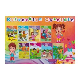 2. Sınıf Kelebekler Güzeldir Dizisi 8 Kitap Çankaya Yayıncılık
