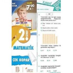 2. Sınıf Matematik Çek Kopar Yaprak Test-Benim Hocam Eğitim Dünyası