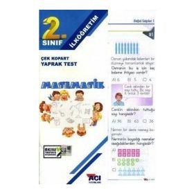 2.Sınıf Matematik Çek Kopart Yaprak Test Açı Yayınları