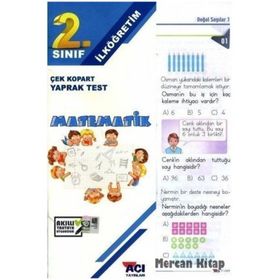 2.Sınıf Matematik Çek Kopart Yaprak Test Açı Yayınları
