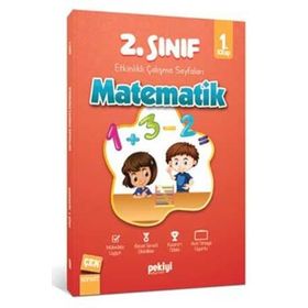 2. Sınıf Matematik Etkinlikli Çalışma Sayfaları 1. Kitap-Pekiyi Yayınları