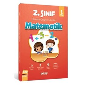 2. Sınıf Matematik Etkinlikli Çalışma Sayfaları 1. Kitap-Pekiyi Yayınları