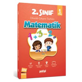 2. Sınıf Matematik Etkinlikli Çalışma Sayfaları 1. Kitap-Pekiyi Yayınları