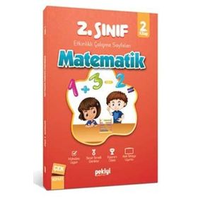 2. Sınıf Matematik Etkinlikli Çalışma Sayfaları 2. Kitap-Pekiyi Yayınları