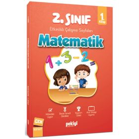 2. Sınıf Matematik Etkinlikli Çalışma Sayfaları 2. Kitap-Pekiyi Yayınları