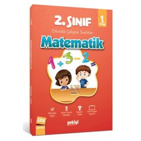 2. Sınıf Matematik Etkinlikli Çalışma Sayfaları 2. Kitap-Pekiyi Yayınları
