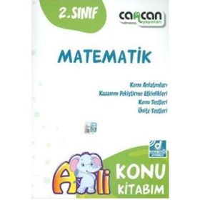 2. Sınıf Matematik Konu Kitabım - Kollektif - Cancan Yayınları