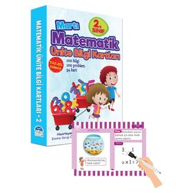 2. Sınıf Matematik Ünite Bilgi Kartları-Martı Çocuk Yayınları