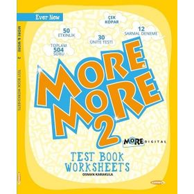 2. Sınıf New More More English Worksheets Test Book-Kurmay Yayınları