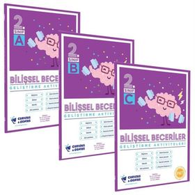 2. Sınıf Pat Bilişsel Beceriler Geliştirme Aktiviteleri Seti A B C Set-Curinous Genius Yayınları