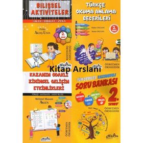 2. Sınıf Pat Bilişsel Beceriler Geliştirme Aktiviteleri Seti A B C Set-Curinous Genius Yayınları