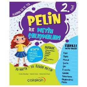 2. Sınıf Pelin ile Metin Çalışmaları - Çalışkan Yayınları