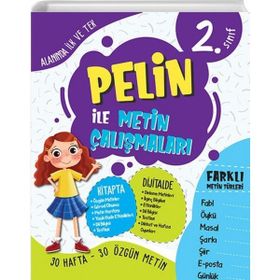 2. Sınıf Pelin ile Metin Çalışmaları Türkçe-Mucit Yayınları