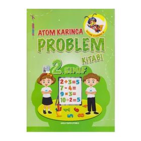 2. Sınıf Problemler Kitabı Ahmet Çelikkol Atom Karınca Yayınları