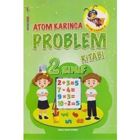 2. Sınıf Problemler Kitabı Ahmet Çelikkol Atom Karınca Yayınları