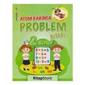 2. Sınıf Problemler Kitabı Ahmet Çelikkol Atom Karınca Yayınları