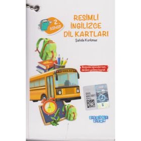 2. Sınıf Resimli İngilizce Dil Kartları Akıllı Adam Yayınları