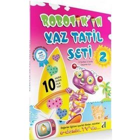2. Sınıf Robotikin Yaz Tatil Seti Damla Yayınları