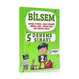 2. Sınıf Tamamı Video Çözümlü 5'li Bilsem Deneme Sınavı Ardışık Yayınları