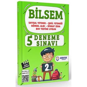 2. Sınıf Tamamı Video Çözümlü 5'li Bilsem Deneme Sınavı Ardışık Yayınları