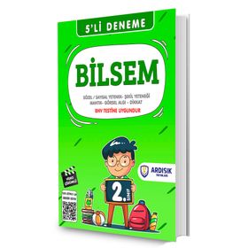 2. Sınıf Tamamı Video Çözümlü 5'li Bilsem Deneme Sınavı Ardışık Yayınları