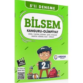2. Sınıf Tamamı Video Çözümlü 5'li Bilsem Deneme Sınavı Ardışık Yayınları