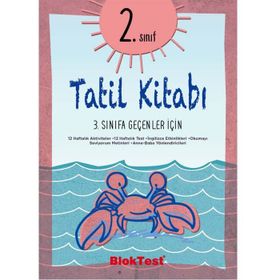 2. Sınıf Tatil Kitabı Bloktest Yayınları