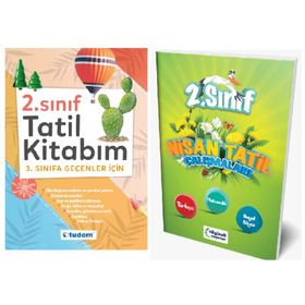 2. Sınıf Tatil Kitabım Tudem Yayınları 3. Sınıfa Geçenler İçin Yaz Tatil Kitabı