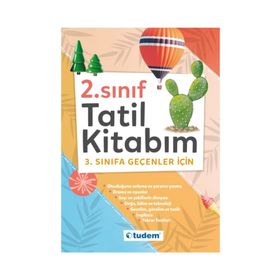 2. Sınıf Tatil Kitabım Tudem Yayınları 3. Sınıfa Geçenler İçin Yaz Tatil Kitabı