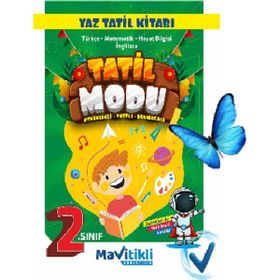 2. Sınıf Tatil Modu Yaz Tatil Kitabı Mavitikli Yayıncılık