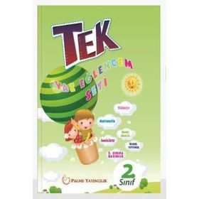 2. Sınıf Tek Yaz Eğlencem Seti Palme Yayınları