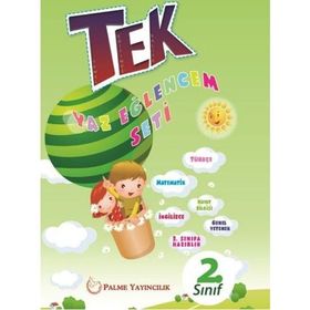 2. Sınıf Tek Yaz Eğlencem Seti Palme Yayınları