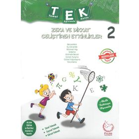 2 Sınıf Tek Zeka ve Dikkat Geliştiren Etkinlikler Palme Yayınları