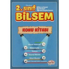 2. Sınıf Tüm Dersler Bilsem Konu Kitabı Editör Yayınları