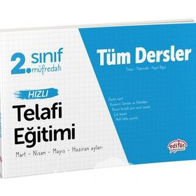 2. Sınıf Tüm Dersler Hızlı Telafi Eğitimi Editör Yayınları