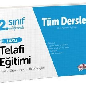 2. Sınıf Tüm Dersler Hızlı Telafi Eğitimi Editör Yayınları