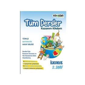2. Sınıf Tüm Dersler Kazanım Kitabım - Kollektif - Cancan Yayınları