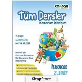 2. Sınıf Tüm Dersler Kazanım Kitabım - Kollektif - Cancan Yayınları